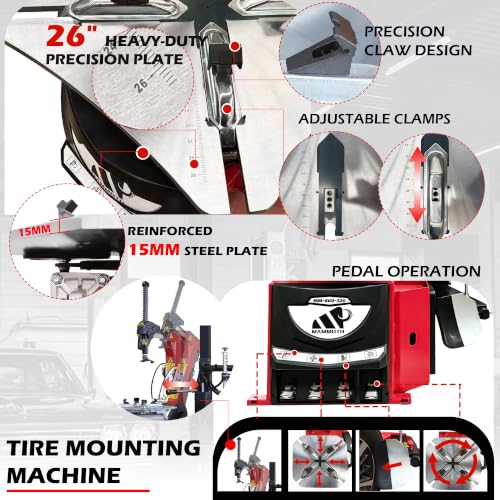 MEMMAREX Tilt-Back Tire Changer Combo