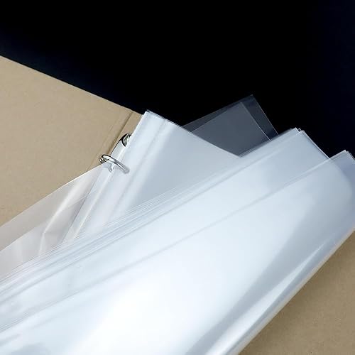 Miniatura 5 de 40 Sheets Sheet Protector Clear Page Protectors A4 Paper Protector Sheets for 3-Ring Binder Plastic Paper Sheet Protectors 1 Pocket Per Page for