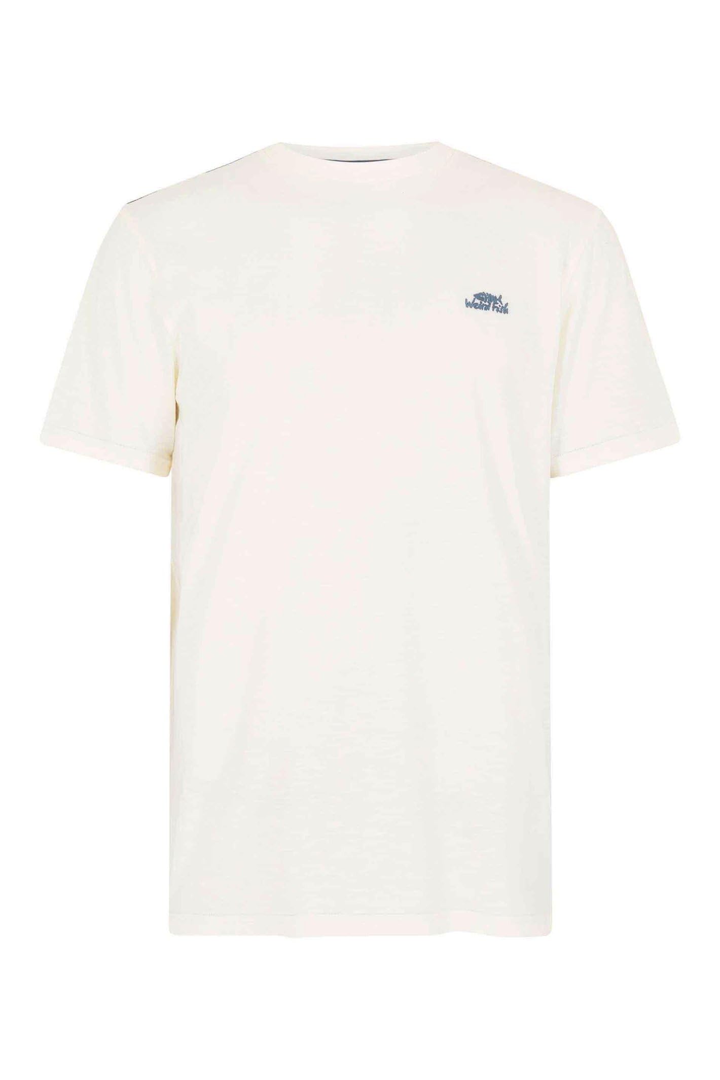 Weird Fish Men's Basic T-Shirt - 2XL - Off-White