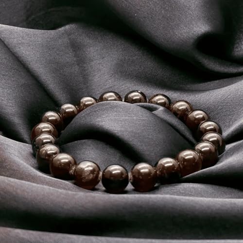 Image of VAMA Red Garnet Bracelet (8mm) | Healing Crystal Energy Stone Quartz Chakra Gemstone for Success, Health, Manifestation, Self-Esteem, Money and Chakra Healing for Men and Women