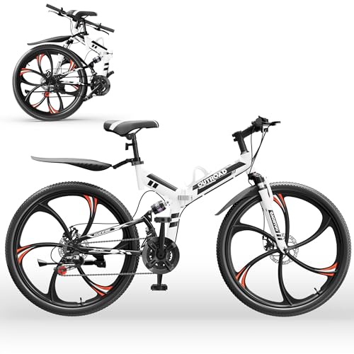 Outroad 26 Inch Folding Mountain Bike