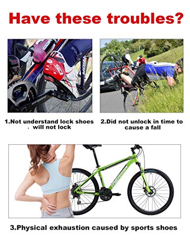 image for Santic Cycling Shoes Men Spin Unlocked Bike Bicycle Road Biking Lock S