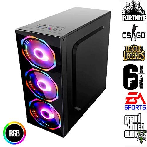 Pc Gamer Fácil Intel Core I3 9100F 8GB DDR4 GeForce GT 730 2Gb 128 bits HD 500GB