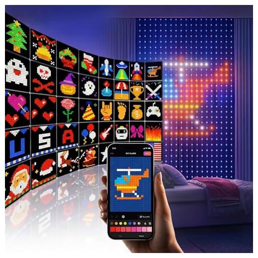 YEELIGHT Smart Curtain Lights, 5x6.5 Ft, 475 LEDs, APP Control, 100+ DIY Graffiti, 20+ GIF Scene Modes, RGBIC Dynamic String Lights for Bedroom, Holidays, Wall/Room Decorations, Bluetooth Connected