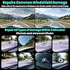 zonmtreo Cracked Windshield Repair Kit for Chips and Cracks, Car Windshield Crack Repair Kit, Glass Repair Liquid for Cracks, Rock Chip Repair Kit Windshield, Windshield Chip Repair Kit. (1) #2