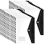 24pcs-Side Open-Black