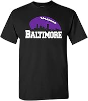 Vista 23 de Xtreme Apparrel City Skyline - Camiseta de hombre para los aficionados al fútbol americano