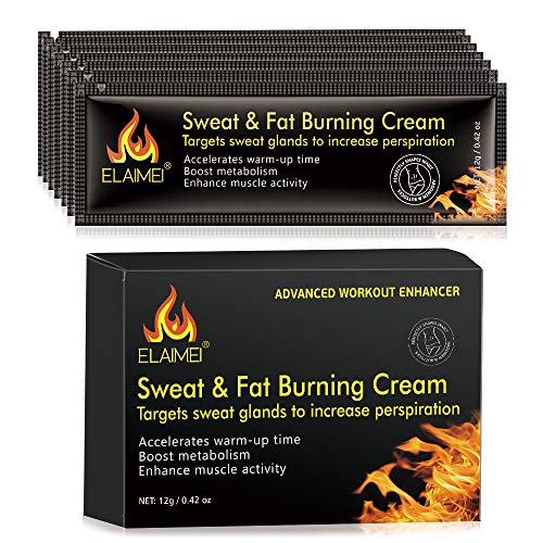 10 Pack Hot Cream, Workout Enhancer Sweat Cream,Fat Burner Cellulite Creams Tighten Muscles,...