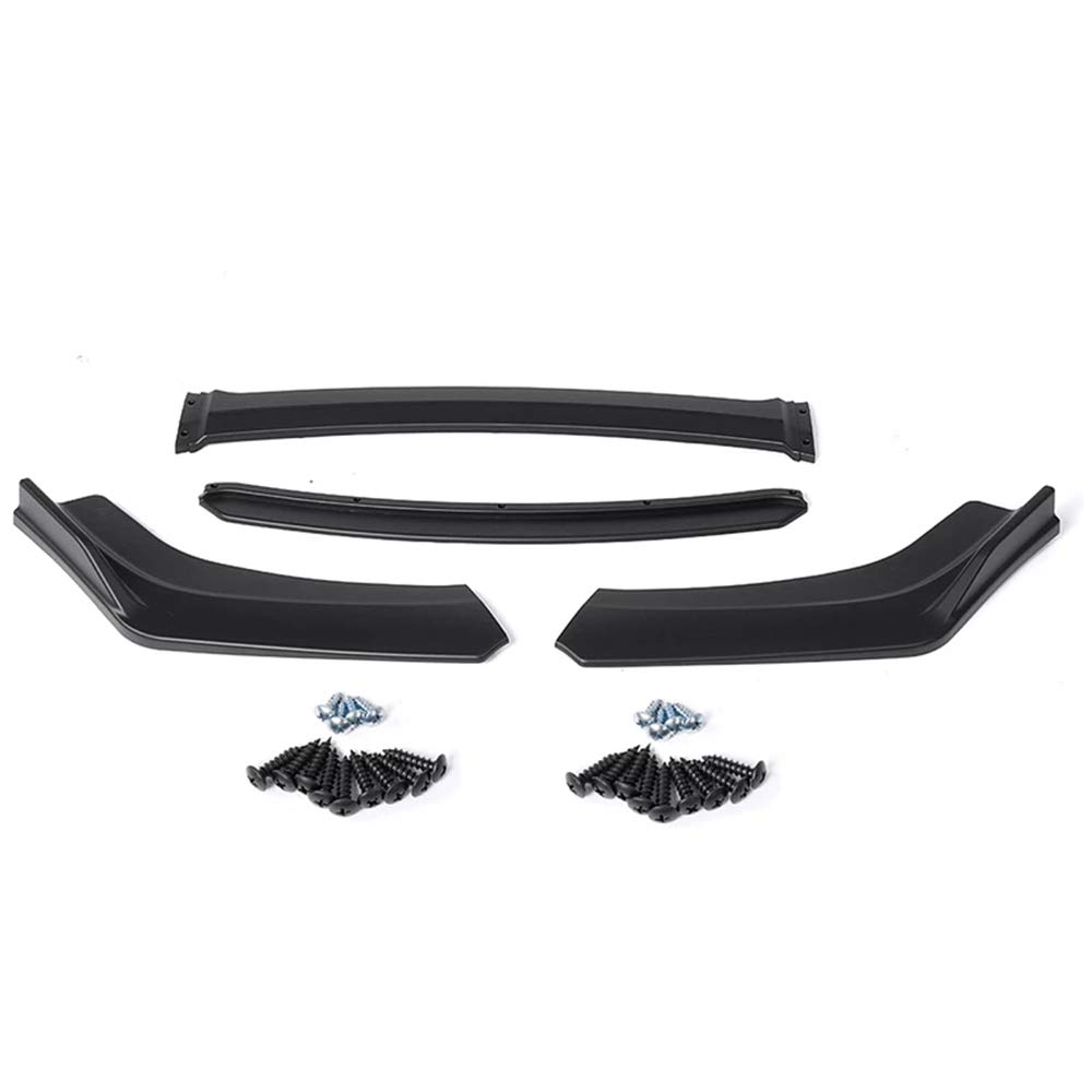 Spoiler Anteriore, Labbro Del Diffusore Del Labbro Del Kit Del Corpo Dello Splitter Del Paraurti Anteriore Dell'auto Universale Regolabile Per BMW Per Benz Per Audi