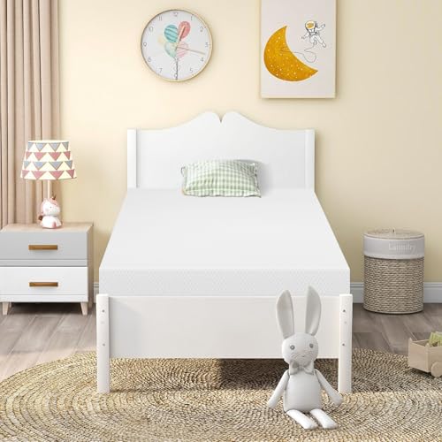 Twin Size 5" Gel Memory Foam Mattress, CertiPUR-US