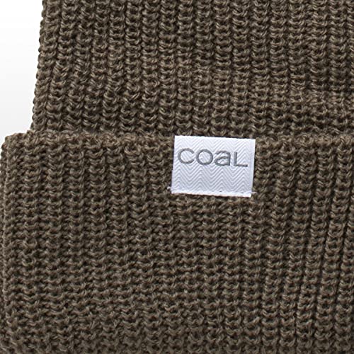 Coal Stanley Classic Ribbed Knit Beanie Hat | Unisex Mens Womens, Dirt Brown #TOP1