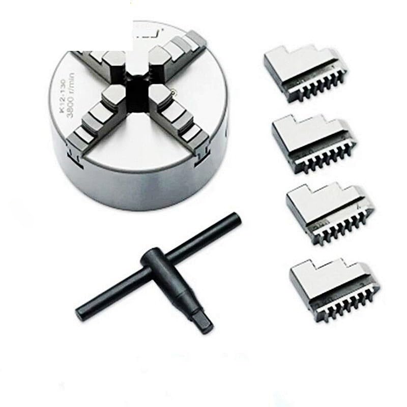 Mandrin de tour anti-usure K01-50 à centrage automatique pour outils de bricolage