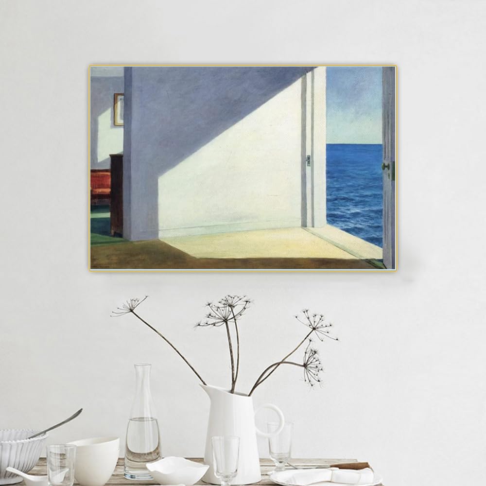 エドワード ホッパー アートポスターThe Room Edward Hopper エドワードホッパー 額入りアートポスター EH05 「Room in New