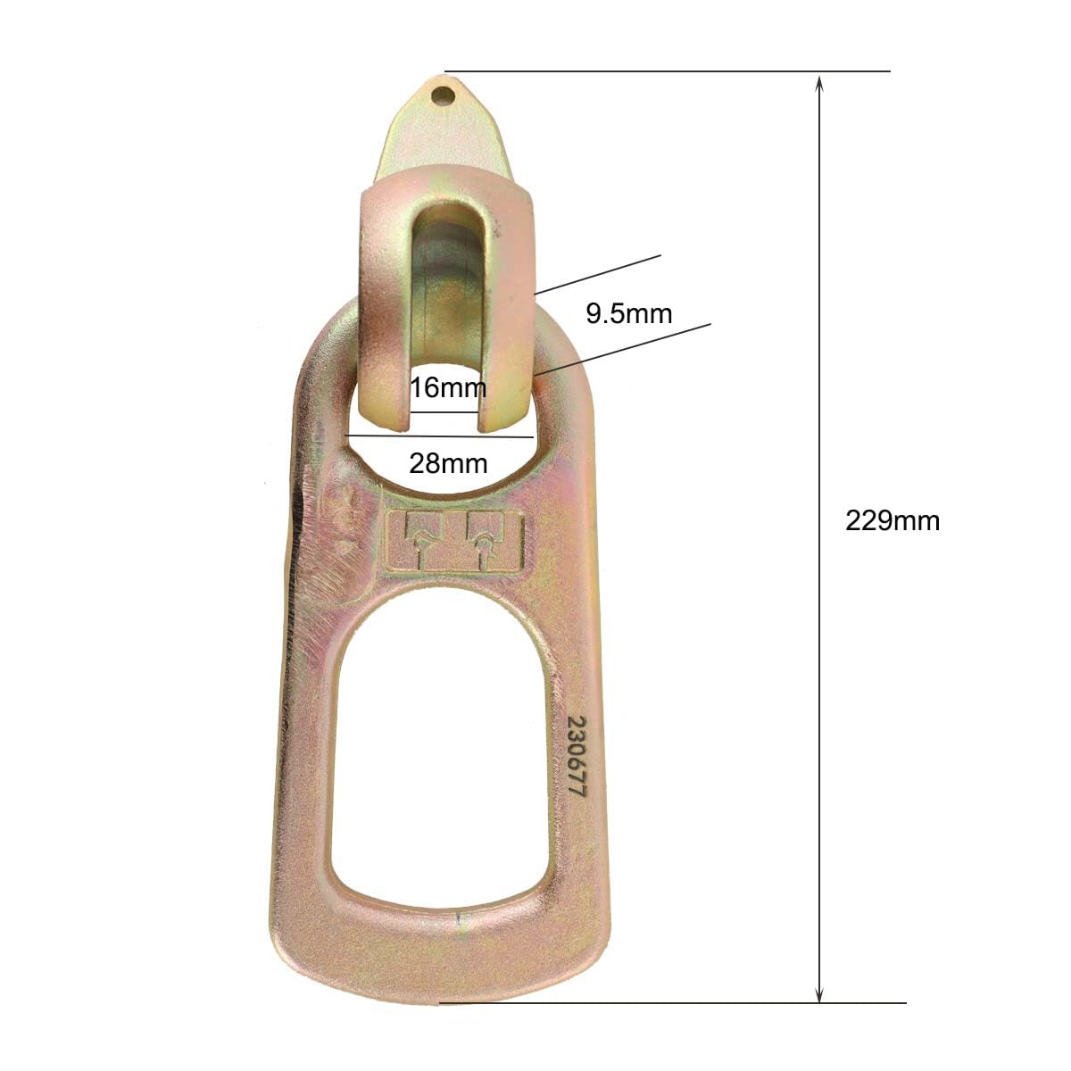 ZerHoc Lifting Ring,Precast Concrete Lifting Clutch 1.5T - 2.5T Ring Panel Device Equipment Steel,Pre Cast Concrete Steel Quick Lifting Clutch(Size:1.5T 2.5T), Gold(1.5T 2.5T)