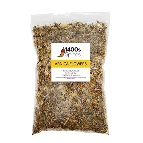 4oz Arnica Flowers Dried Leaves, Arnica Hierba, Arnica Flowers He...