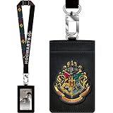 Deluxe Harry Potter Lanyard with PU Card Holder - Hogwarts