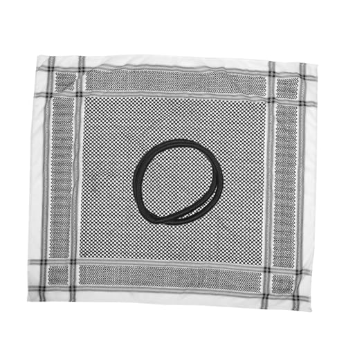 Turban arabe pour homme de qualité supérieure, foulard de Dubaï traditionnel élégant