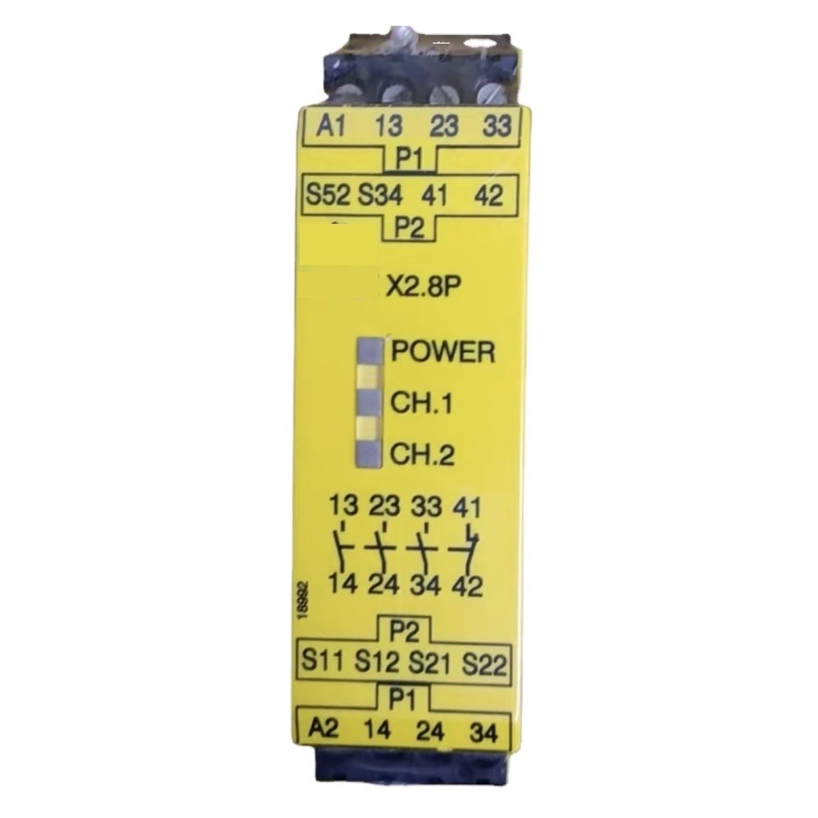 ZVQYSGIW 777301 Relay X2.8P 24VACDC 3n/o 1n/c