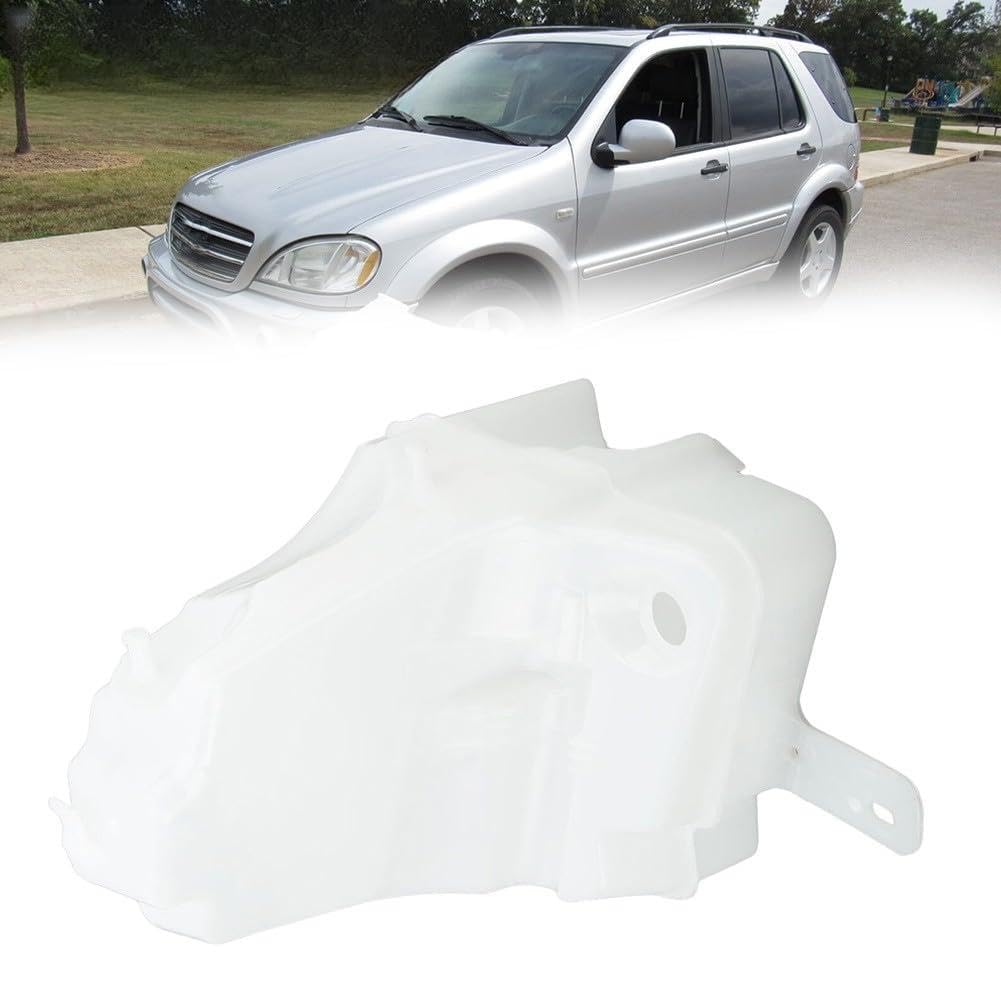 ReachMall Depósito de líquido de lavado de 7,6 L, 3 puertos, plástico para Mercedes para Benz ML320 ML350 ML430 ML500 ML55 1998-2005 reemplazo