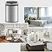 Dkeli 13 Gallon Automatic Motion Sensor Trash Can, Stainless Steel Touchless Kitchen Trash Can with Lid, 50L High-Capacity Office Bathroom Bedroom Garbage Bin