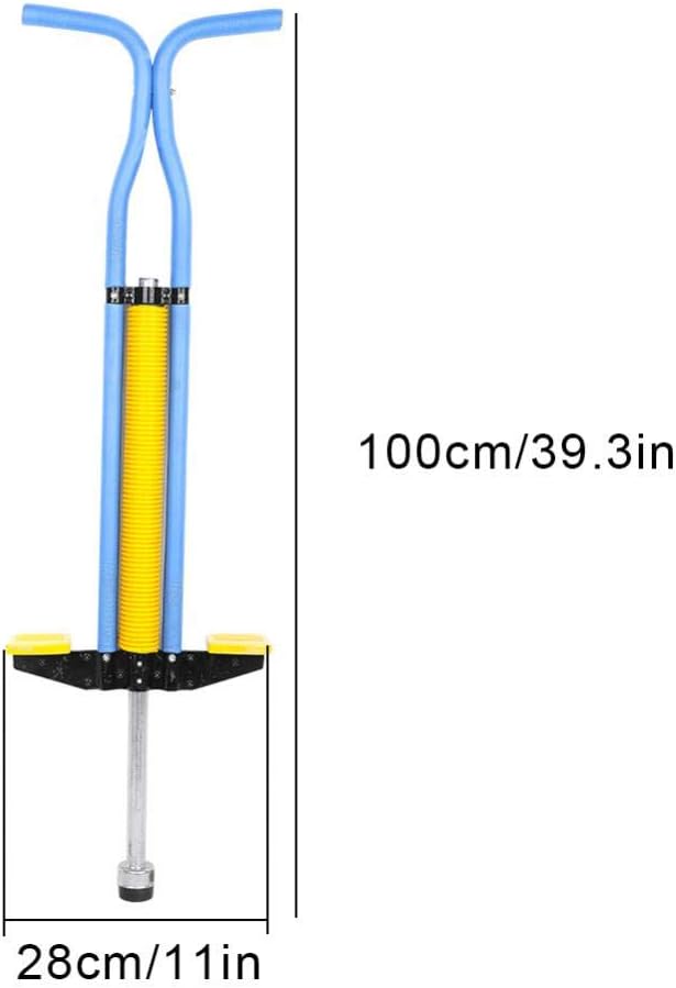 EVTSCAN Jackhammer Jump Stick, Pogo Stick Double Bar Jackhammer Jump Stick Sports Educational Tool for Children