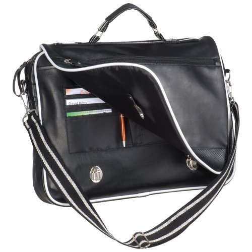 Vertrieb durch Preiswert & Gut - Bolso al hombro para mujer 40 x 31 x 9 cm