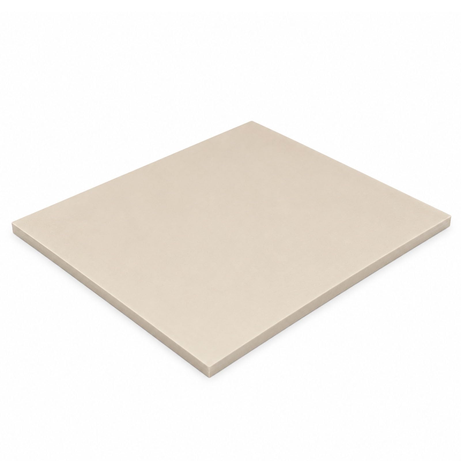 Plaque technique en polyétheréthercétone rigide et isolante de 10mm d'épaisseur