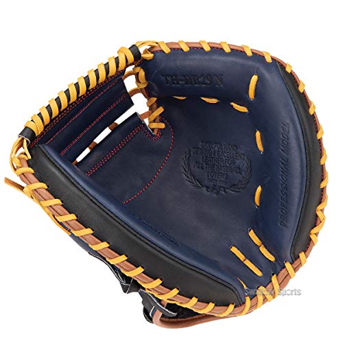ハタケヤマ HATAKEYAMA TH-Proシリーズ 軟式用グラブ 捕手用 伊藤モデル 一般 ネイビー 野球 軟式 グローブ キャッチャーミット TH-DB29N 2枚目