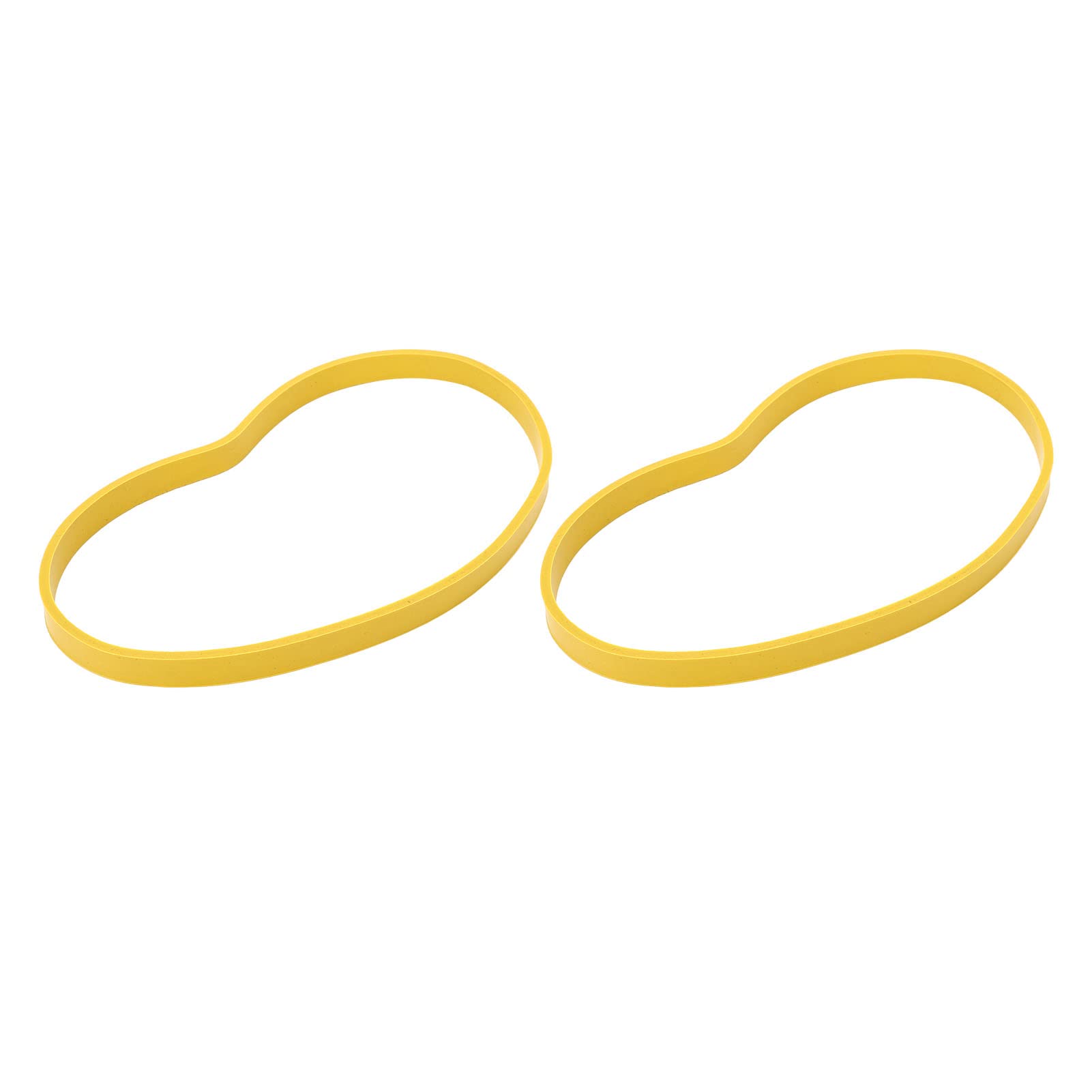 Band Saw Tires Blade Carpentry Apron Anti Noise Anti Rubber 8In Yellow for 2Pcs Thickness Blade Butcher Band Saw Blades - Image 3