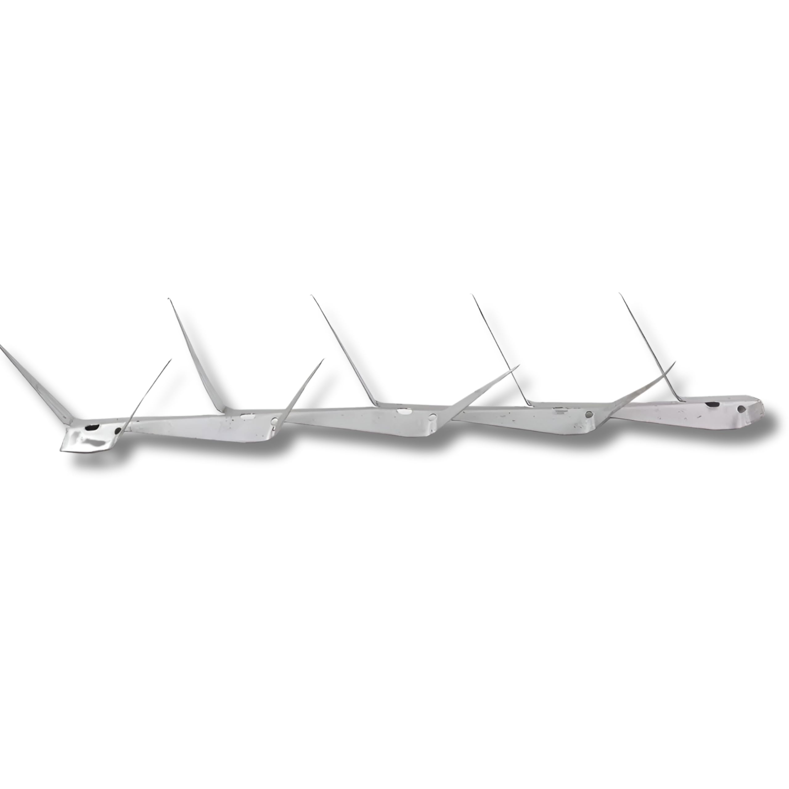 Efficacy Anti Climbing Wall Spikes Indoor and Outdoor Security | Galvanized Steel Material Dual Spike Angles for Home, Residential or Industrial Safety Use Size Small 31cm Approx (Qty - 8) (B0CJF4LWJR) Amazon Price History, Amazon Price Tracker