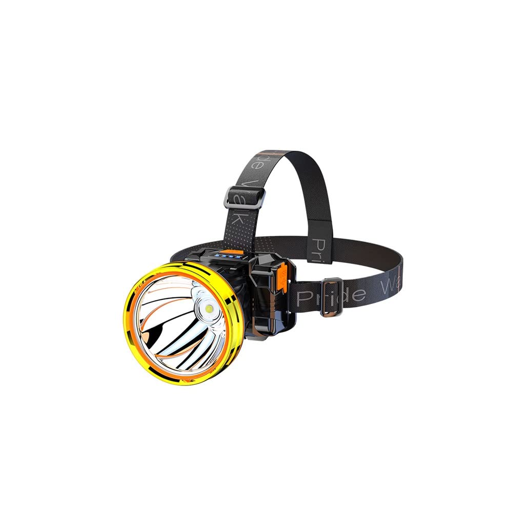 OYYMTE Headlight Strong Light Charging Head-Mounted Lighting Lithium Battery Flashlight Long-Range Outdoor Night Fishing Led Miner's Lamp