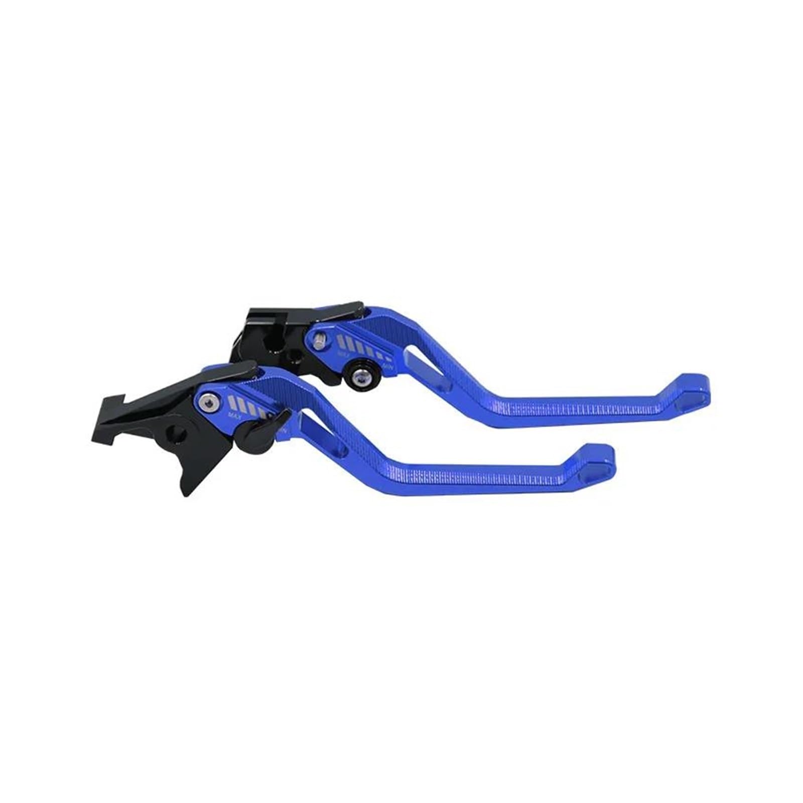 RVEVFBKBAL Motorcycle Brake Clutch Levers for Vespa 160GS 180SS 150 VBA-T4 50-125 PV ET3 PK S XL Adjustable Lever(Blue Long)