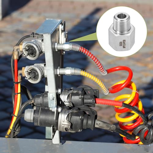 Image of uxcell 2 Pcs Pipe Fittings Reducer Adapter 3 /8 NPT Male Pipe x 1 /2 NPT Female Pipe Stainless Steel Adapter Pressure Gauge Connector for Oil Air Gas Hydraulic Systems