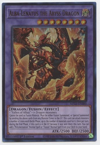 Alba-Lenatus The Abyss Dragon - MP23-EN080 - Ultra Raro - 1ª edición