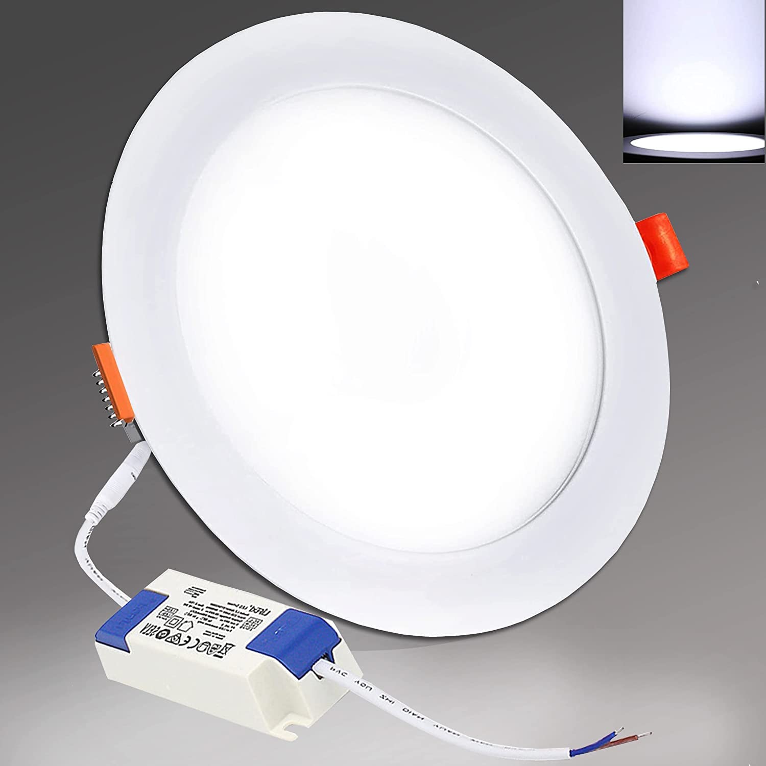 Amazon.co.jp: LEDダウンライト φ125 12W 埋め込み式 天井ライト 埋込