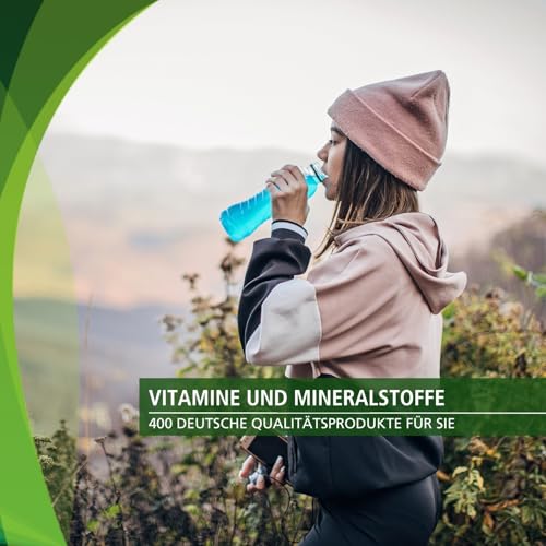 Fairvital | Vitamin B Komplex - natürlich aus Hefe - alle 8 B-Vitamine (B1, B2, B3, B5, B6, B7, B9, B12) - VEGAN - 120 Kapseln - schluckfreundlich - mit Cholin und Inositol