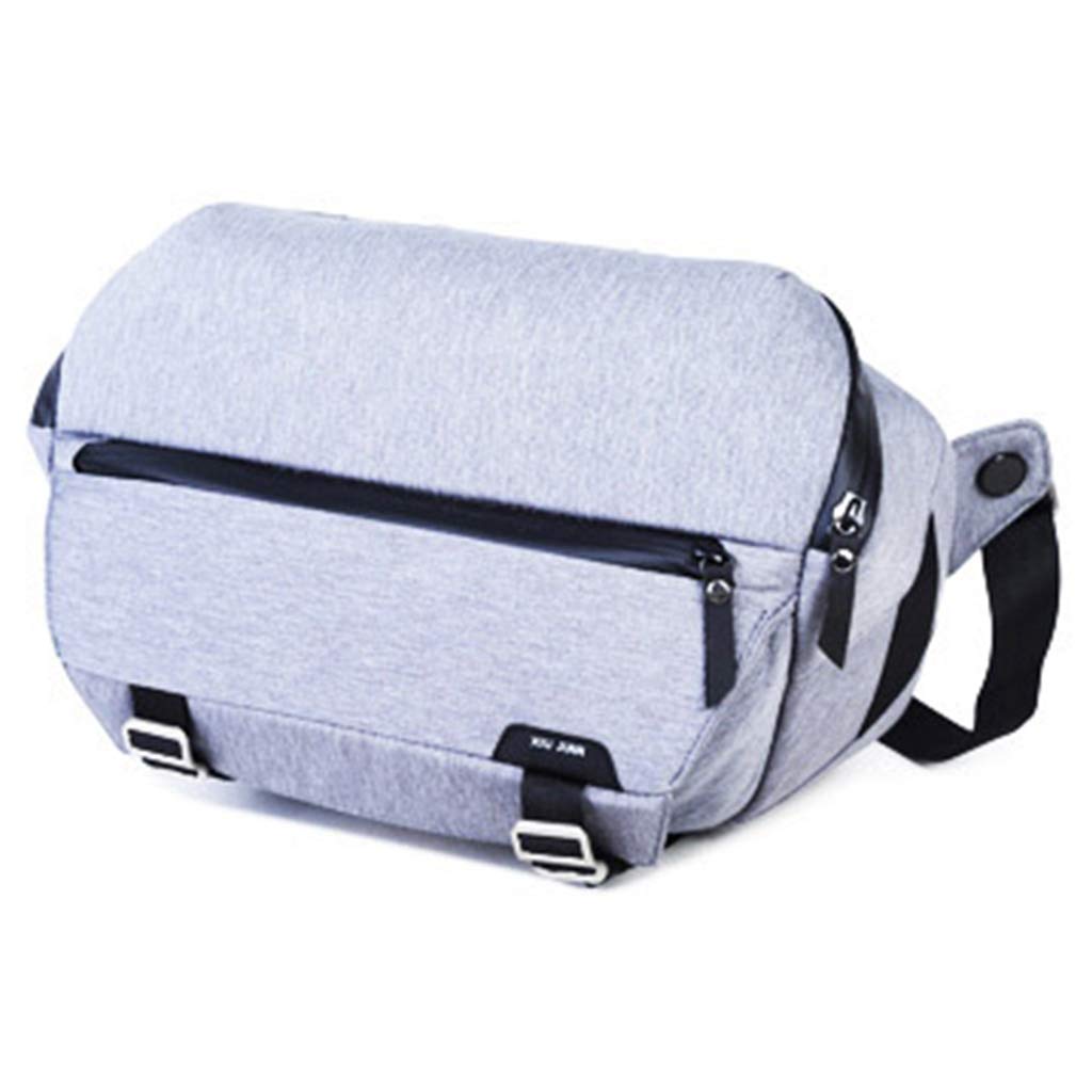 Mochila para cámara réflex y portátil gris claro impermeable 8