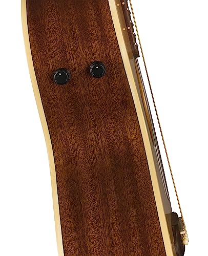 Fender Newporter Player WN Natural – Guitare Acoustique - Les Beatles, Paul McCartney, John Lennon, RIngo Starr, George Harrison Fender Newporter Player WN Natural - Guitare Acoustique – Image 6