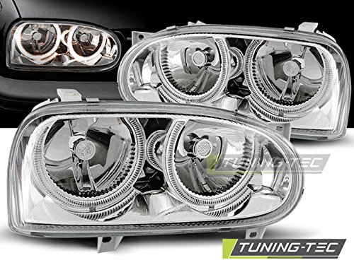 SCHEINWERFER LPVW01 ANGEL EYES CHROM