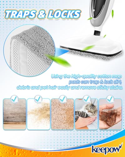 Keepow Steam Mop Pads thumbnail 5