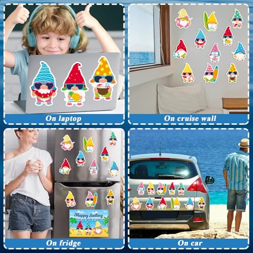 Set de 12 Imánes Grandes Decorativos para Puerta miniatura 6