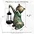JOYBEE Garden Statues Cat with Solar Lantern Outdoor Decor-Cat Solar Figurines Lights Decorations for Patio Yard Lawn Ornaments-Gifts for Birthday Easter Housewarming