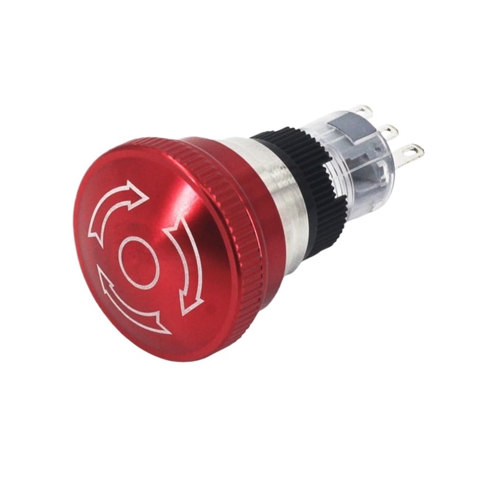 Botón de parada de emergencia para evitar fallos eléctricos interruptor metal push pull 220v 7