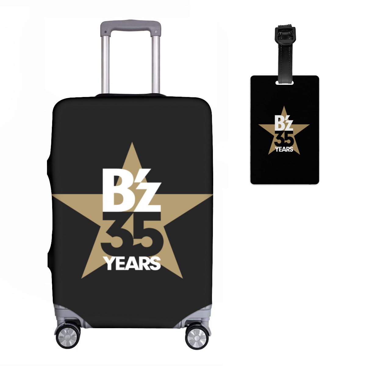 Amazon.co.jp: B'z ロックバンド スーツケースカバー 荷物タグ 2枚