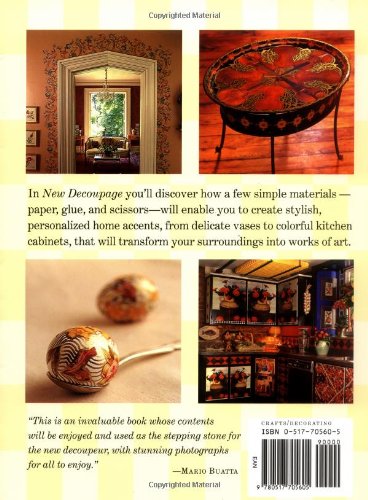New Decoupage: Transforming Your Home with Paper, Glue, and Scissors - Image 2