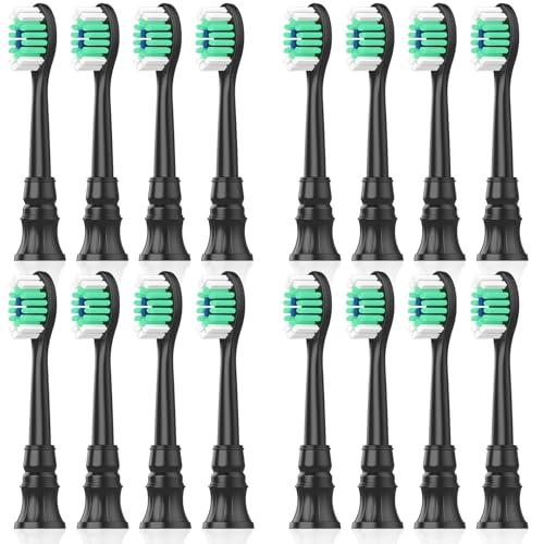 Lanveda �����p���u���V�w�b�h Philips Sonicare �����p�w�b�h�Ή� �����p�u���V�w�b�h Phillips Sonicare 4100 5100 5300 6100 �d�����u���V�ɑΉ� 16�p�b�N