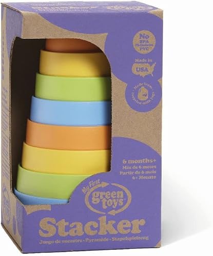 Miniatura 8 de Green Toys Mi Primera apiladora los colores pueden variar