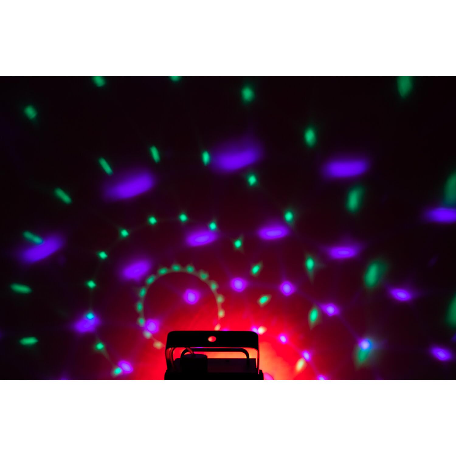 Générique Pack Lumières IBIZA LIGHT - Ensemble Jeux Lumières Stroboscope Astro Derby - Machine Fumée LEDS RGB FOGGY-ASTRO Soirée Cadeau Fête