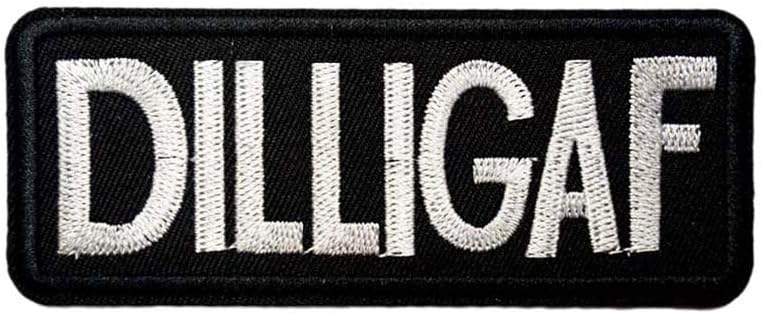 4" Do I Look Like I Give A F*** Novelty Biker Vest Embroidered Iron on sew on Patch Badge Motorcyle Emblem
