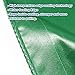 Heavy Duty Tarps with Metal Grommets, 0.5mm Thick（19 mil）, Dustproof and Windproof, Shade UV Resistant Tarpaulin Tarp for Garden, Camping & Furniture Cover (2.9x3.5m/9.5x11.4ft)